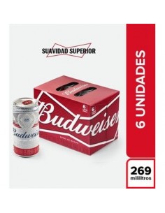 CERVEZA BUDWEISER LT269ML...
