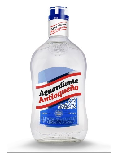 AGUARDIENTE ANTIOQUEÑO SIN AZÚCAR x...