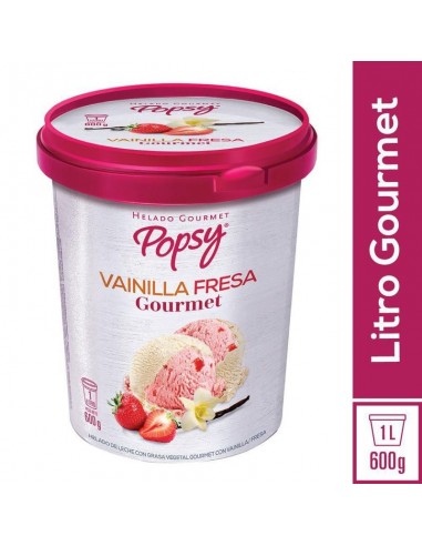 HELADO POPSY VNLLA FRESA GMET VS1LTx600G