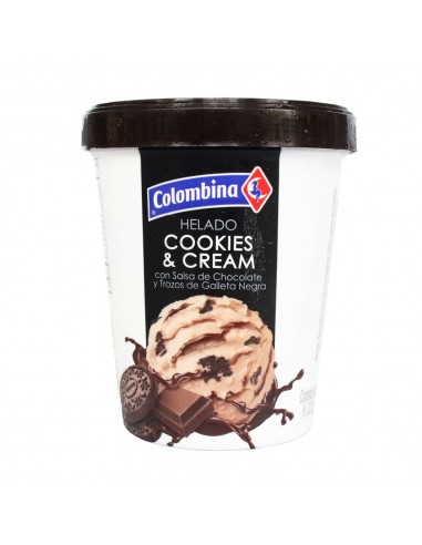 HELADO COLOMBINA COOKIES x 300GR x UND