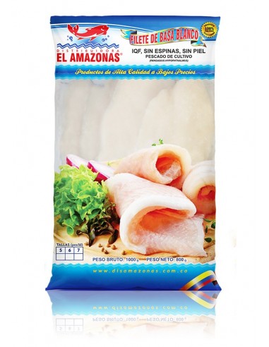 FILETE DE BASA BLANCO AMAZONAS x 1000GR
