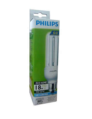 BOMBILLO PHILIPS ECO HOME MINI 18W