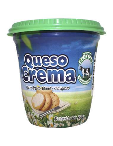 QUESO CREMA EL GALAN PT380GRxUN