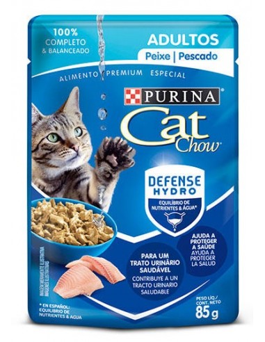 CAT CHOW PESCADO ADULTOS DP85GR