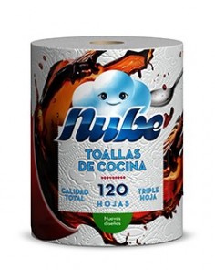TOALLA COCINA NUBE T.H x 1RL