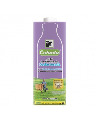 LECHE COLANTA DESLACTOSADA SEMIDES TB1LT