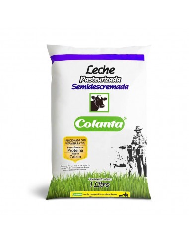 LECHE COLANTA SEMIDESCRE BL1000CC
