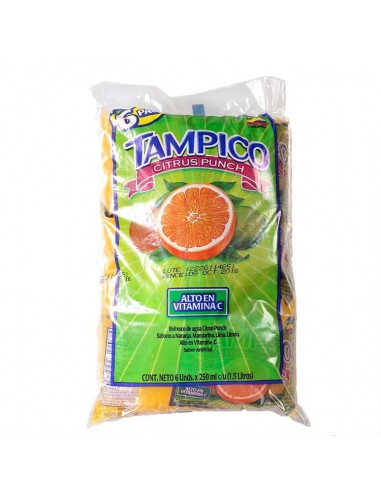 TAMPICO COLANTA SIXPACK x 250ML CJ x...