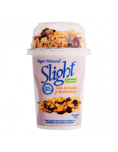 YOGURT COLANTA SLIGHT CON CEREAL x 170gr