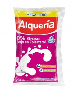 LECHE ALQUERIA DESCREMADA...