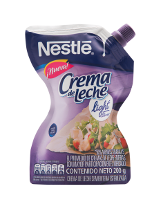 CREMA DE LECHE NESTLE LIGHT...