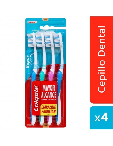 OF CEPILLO COLGATE SUPER FLEXI x 4UND