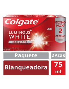 OF CREMA COLGATE LUMINOUS...