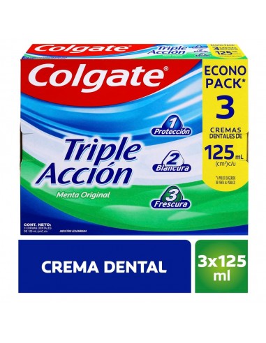 OF CREMA COLGATE T.ACCION x 125ML x...