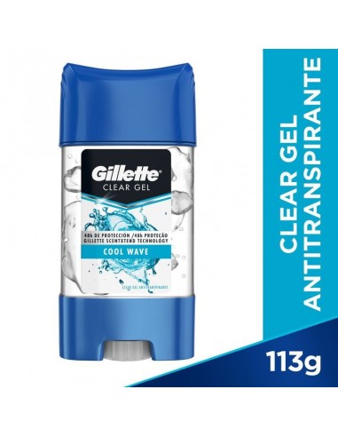 DESODORANTE GILLETTE CLEAR COOL GEL x...