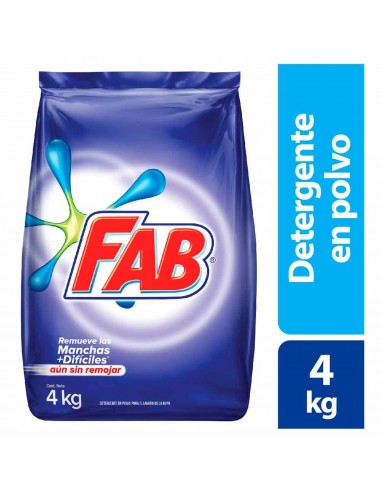 DETERGENTE FAB FLORAL BL 4KL