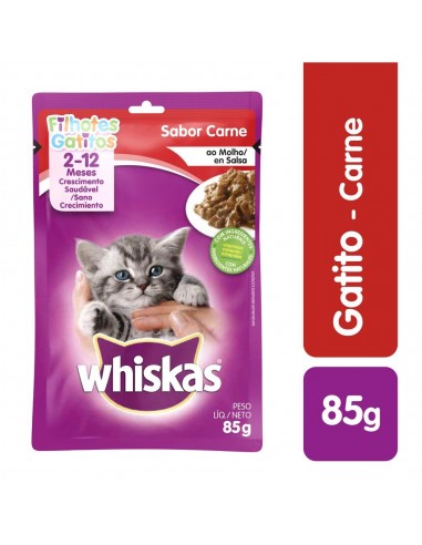 WHISKAS POUCHE GATITOS SB85GR