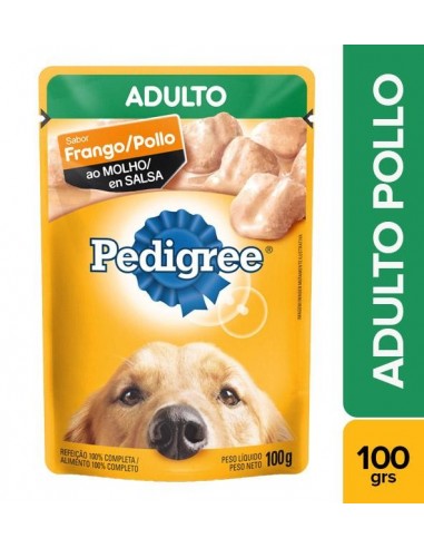 PEDIGREE POUCHE POLLO RAZA GRANDE...