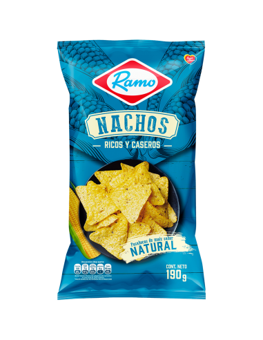 NACHOS NATURAL RAMO PQ x 190GR