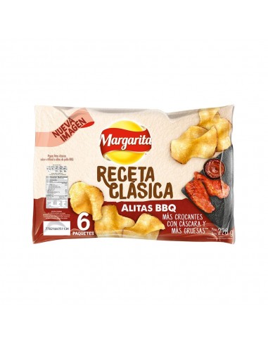 PAPA MARGARITA ALITAS BBQ PQ228G x 6UND