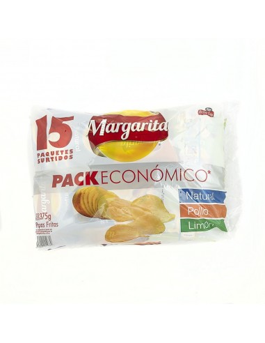 PAPA MARGARITA SURTIDAS PQ375G x 15UND