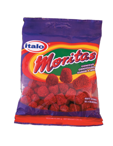 GOMITAS MORITAS ITALO BL200GR