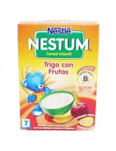 CEREAL NESTUM TRIGO/FRUTAS CJ200G