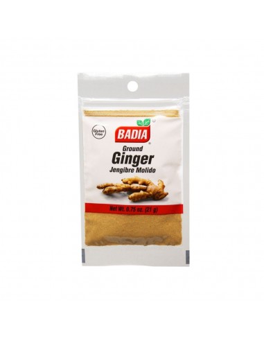 JENGIBRE MOLIDO BADIA BL21GR x UND