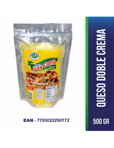 QUESO ZARZAL DOBLE CREMA RALLADO x...