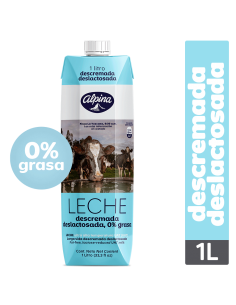 LECHE ALPINA DESLAC/DESCREM...