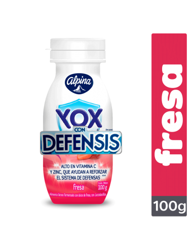 YOGURT ALPINA YOX FRESA FC100GxUN