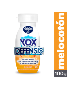 YOGURT ALPINA YOX MELOCOTON...