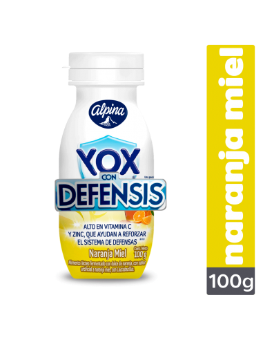 YOGURT ALPINA YOX NARANJA MIEL BT...
