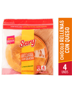 AREPA SARY CHOCOLO RELLENA...