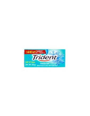 CHICLE TRIDENT FRESHMIN18PASTx30.6G