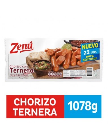 CHORIZO ZENU TERNERA PQx1078GR