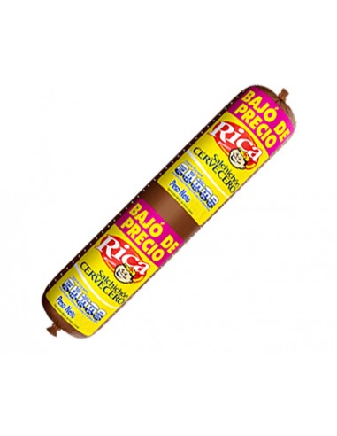 SALCHICHON CERVECERO RICAx450GR