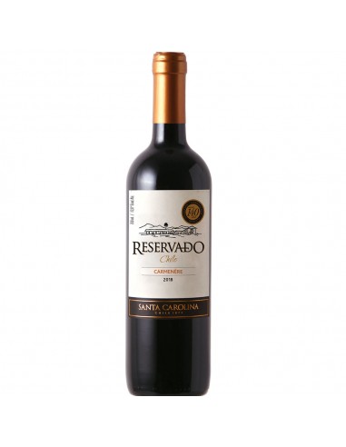 VINO RESERVADO MERLOT BT750ML