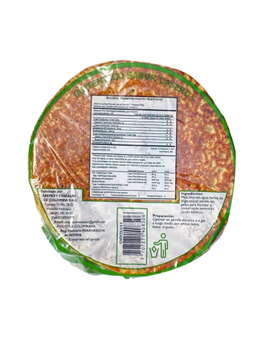 AREPA DE LA REGIÓN CHOCOLO 5u x 400gr