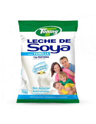 LECHE DE SOYA TONING VAINILLA 250g