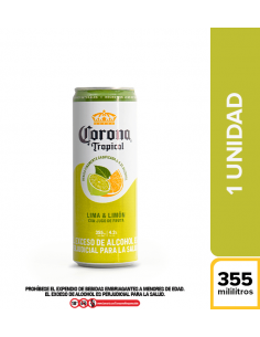 CORONA TROPICAL LIMA LIMÓN...