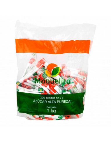 AZÚCAR MANUELITA STICK 200 SOBRES