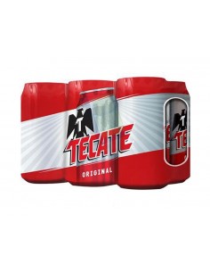 CERVEZA TECATE SIXPACK LATA...