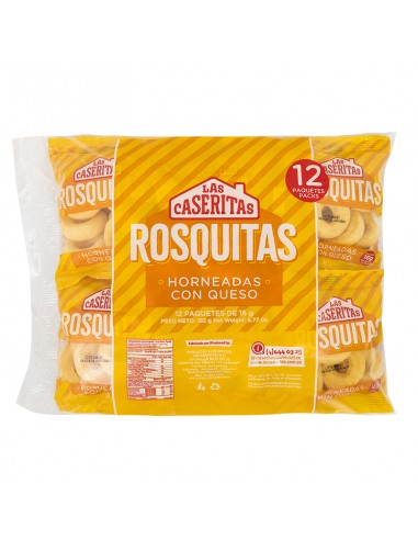 ROSQUITAS LAS CASERITAS 12u PAQUETE x...