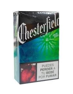 CIGARRILLO CHESTERFIELD GREENRE4 CAJETIL