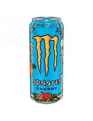 BEBIDA ENERGY MONSTER MANGO LOCO x 473ml