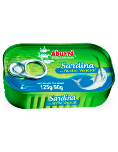 SARDINA ABURRÁ ACEITE x 125g