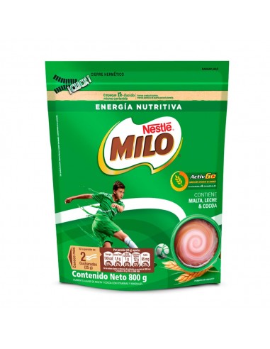 BEBIDA MILO NESTLE ACTIV-GO x 800g