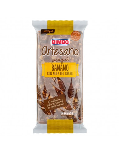 PONQUÉ BIMBO BLOQUE BANANO CON NUECES...