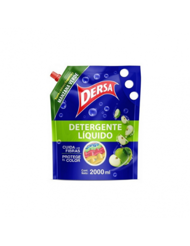 DETERGENTE DERSA LÍQUIDO MANZANA...